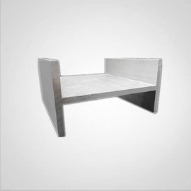 Barra en H de aluminio