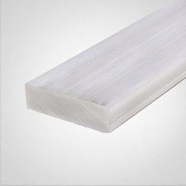 barra plana de aluminio