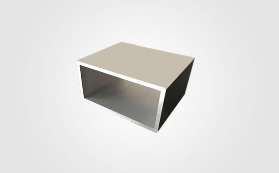 extruded aluminum rectangular tubing