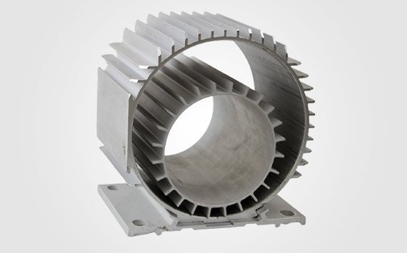 Aluminium Extrusion Motor Body