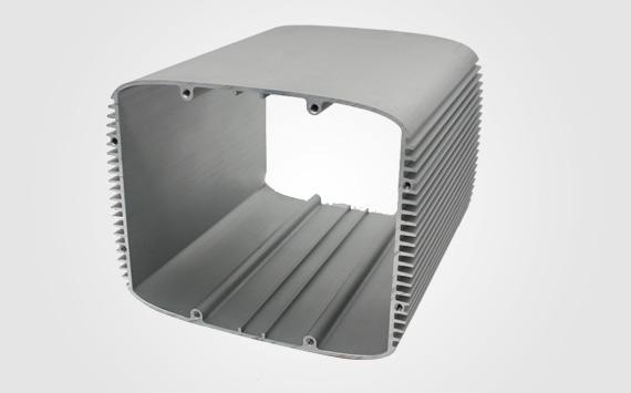 Boîtier en aluminium extrudé de grande taille