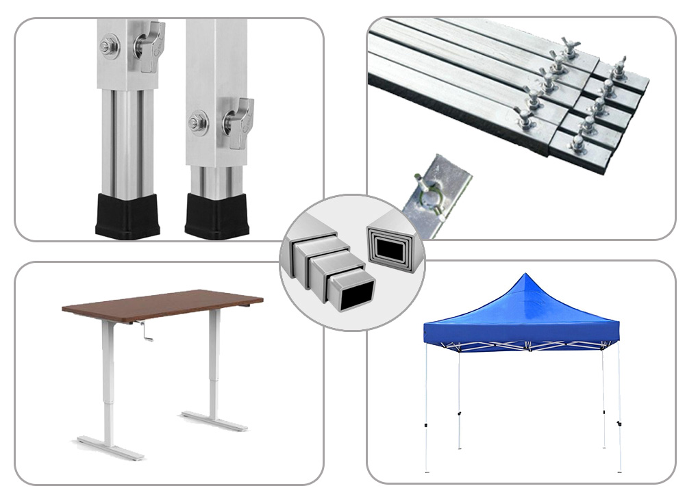 Telescoping Square Tubing application