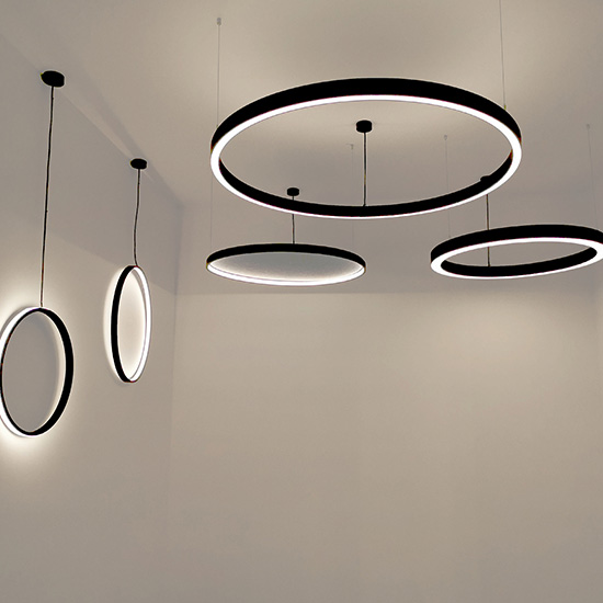 Ring Circular LED Aluminum Extrusion