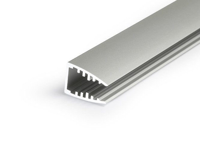 Black Anodized Finish On LED Aluminum Extrusion