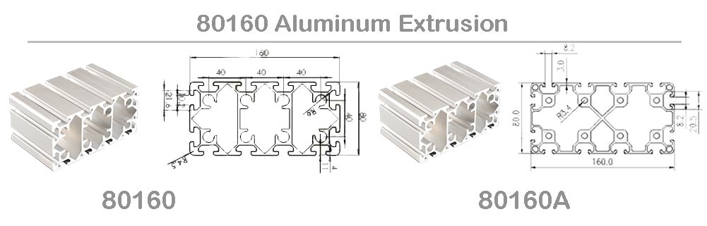 80160 Alüminyum Ekstrüzyon