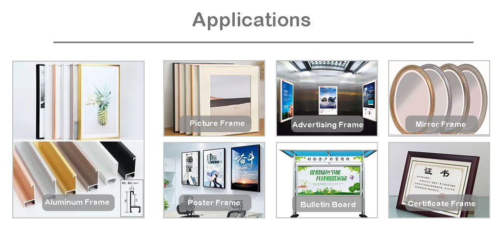 Aluminium-Spiegelrahmen