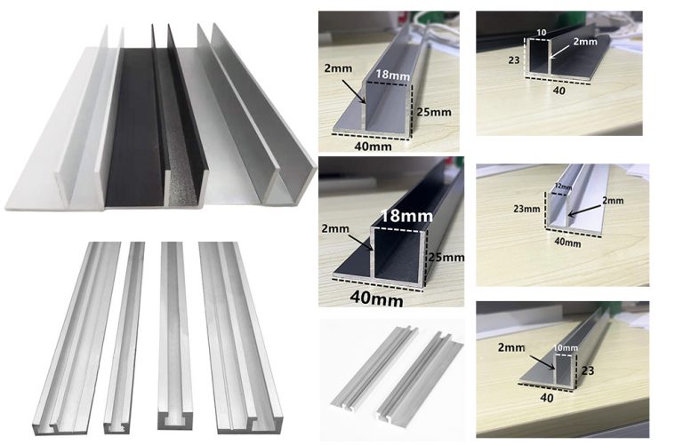 F shaped aluminum Extrusion Manufacturer & Supplier