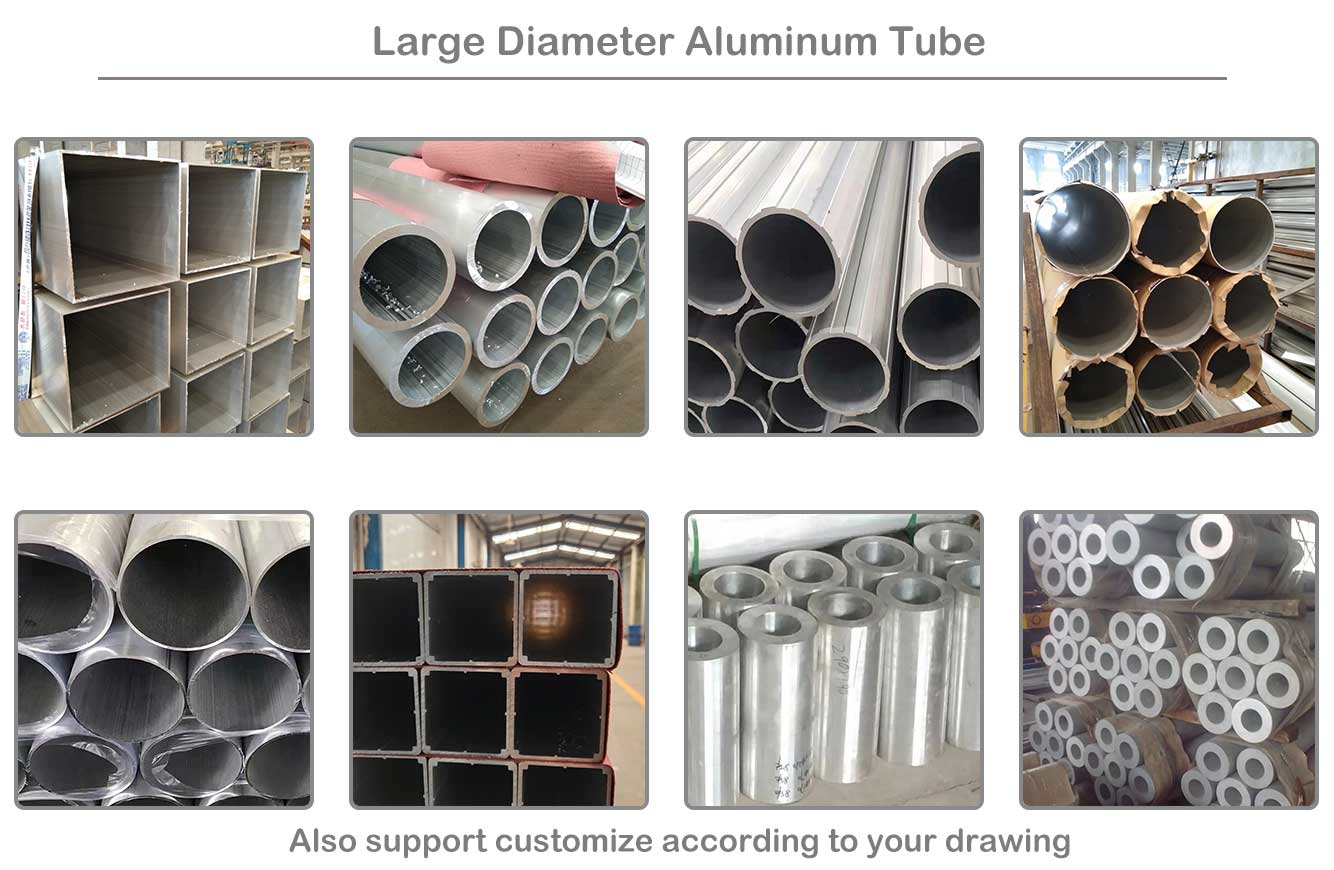 Worldclass Large Diameter Aluminum Tube Manufacturer WELLSTE