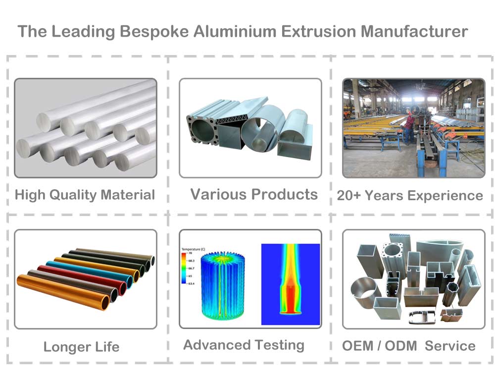custom aluminum extrusion manufacturers
