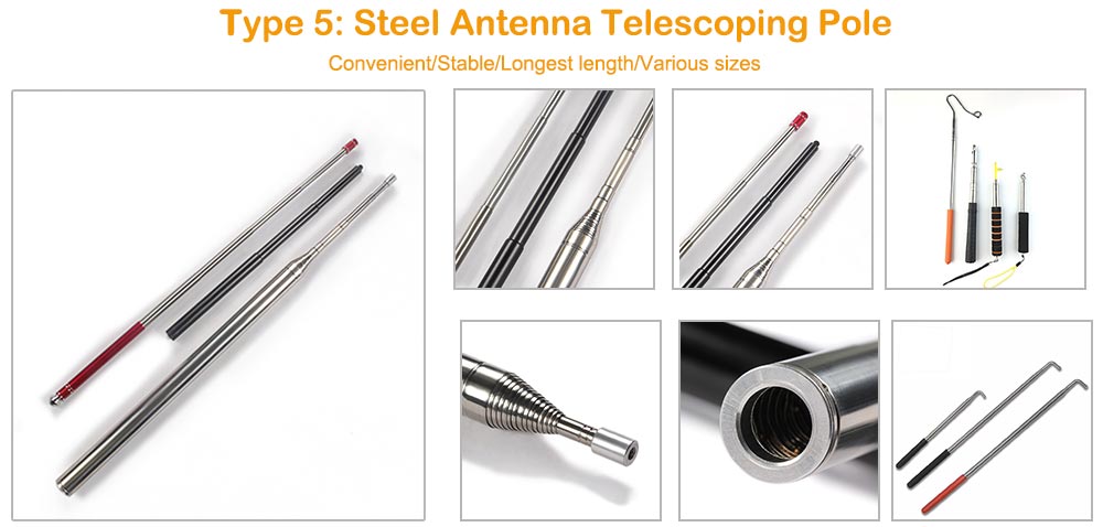 Teleskopstahlstange