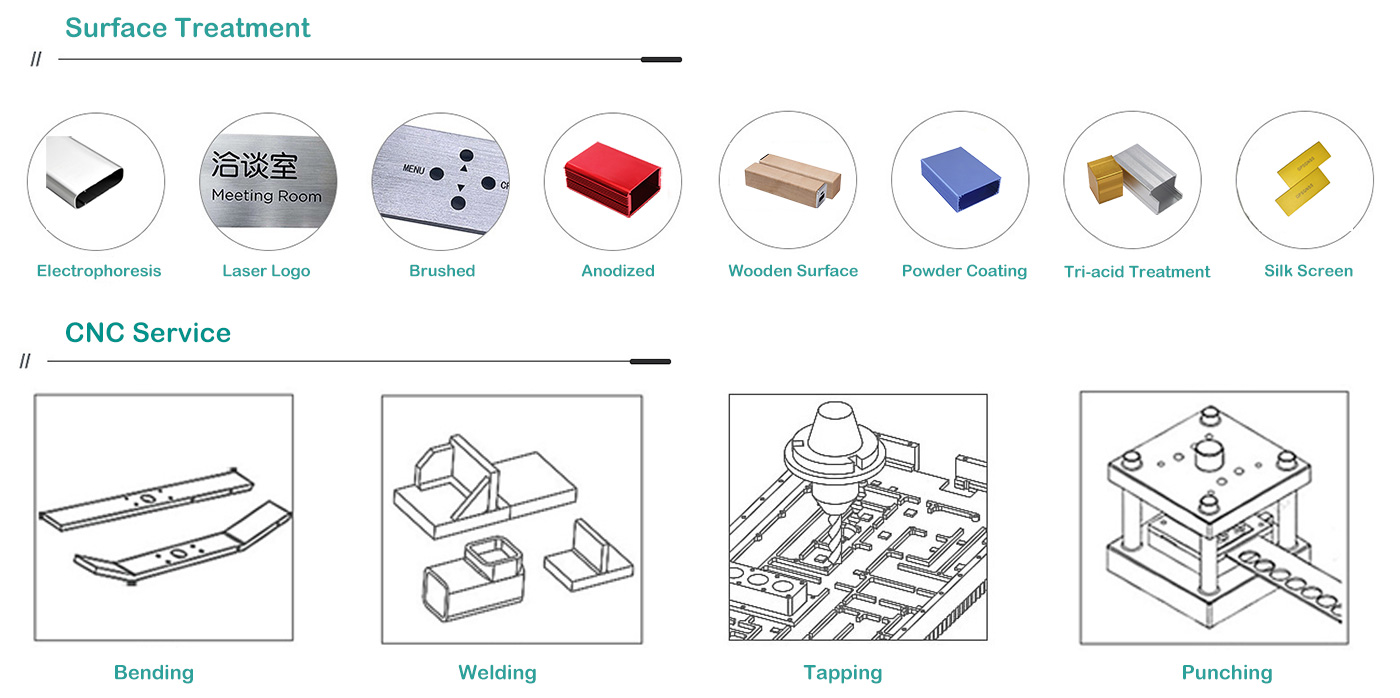 aluminum enclosure box