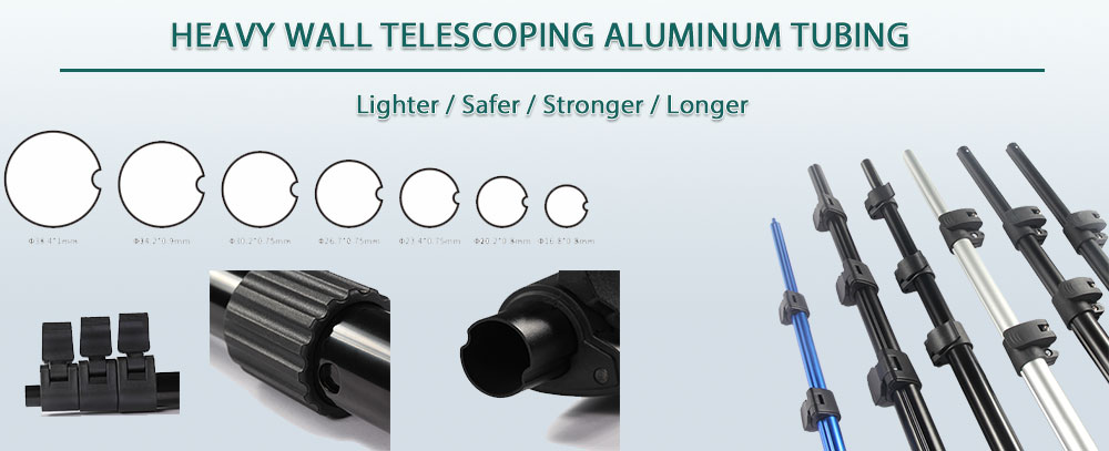 palo telescopico per impieghi gravosi