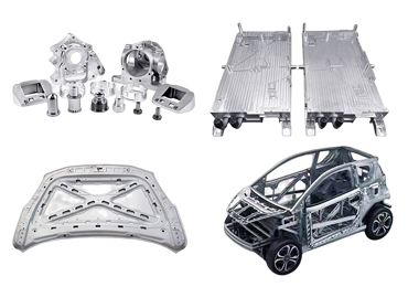 Piezas de aluminio hechas a medida