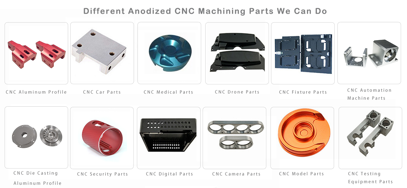 alluminio anodizzato cnc