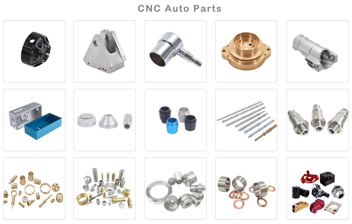 cnc auto parts