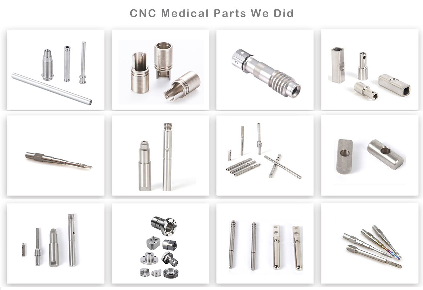 parti mediche CNC