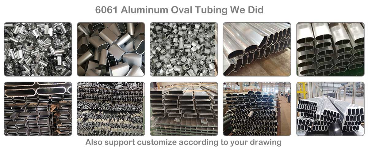 oval aluminum pipe