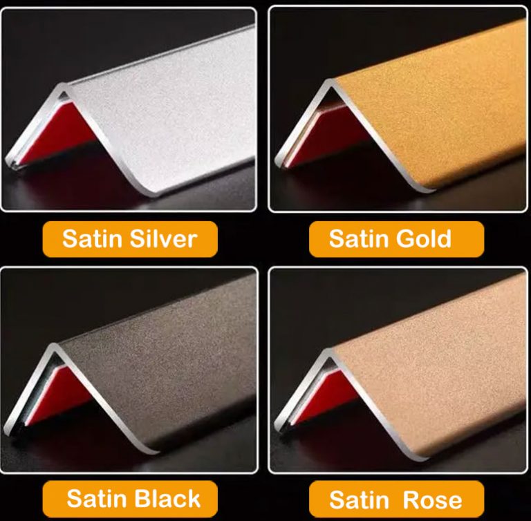 Satin Anodized Aluminum Angle Manufacturer and Supplier Wellste