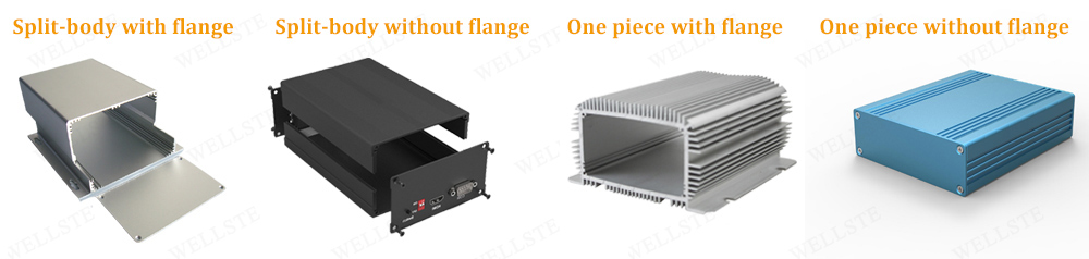 Contenitore in alluminio estruso