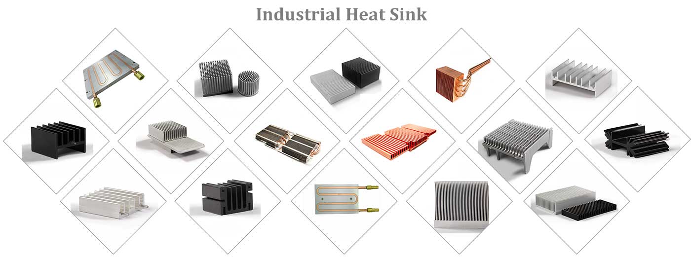 Dissipador de calor industrial