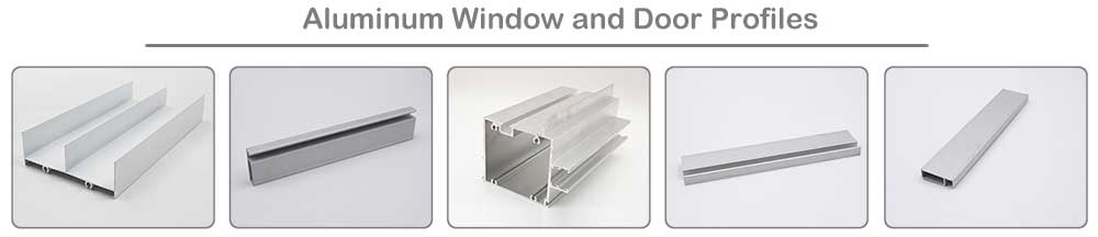 profilés de fenêtre en aluminium