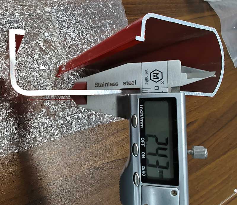 alüminyum korkuluk profilleri ölçüleri