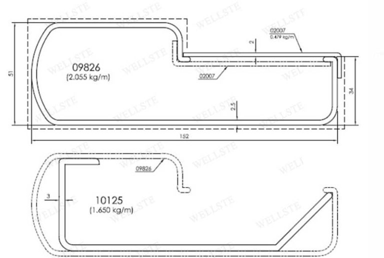 How to custom aluminum handrail extrusions?