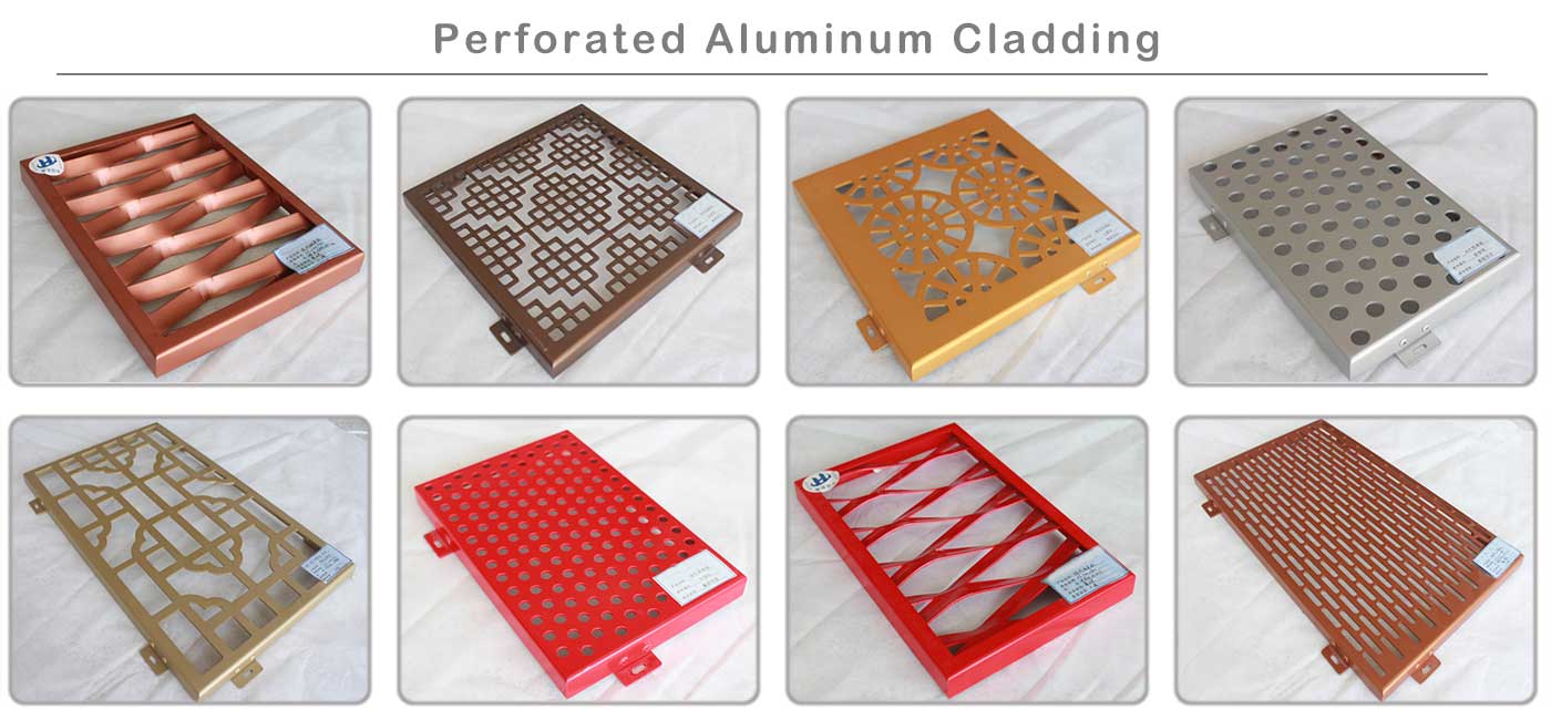 perforated aluminum cladding