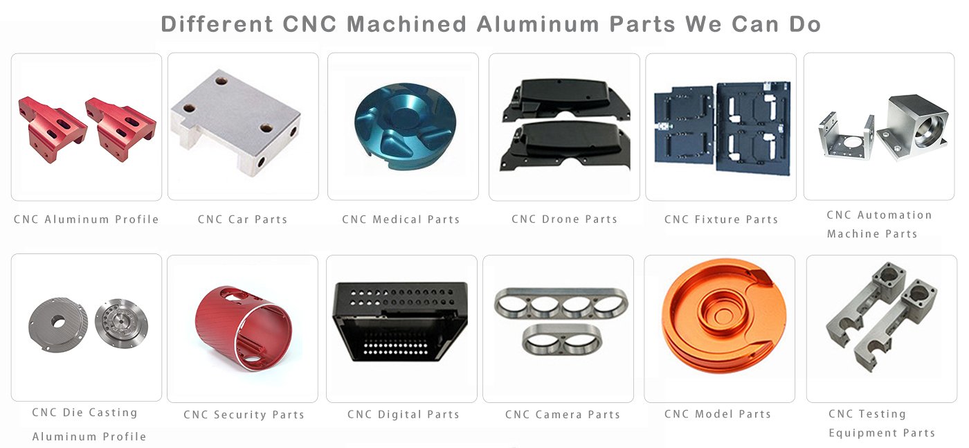  CNC-gefräste Aluminiumteile