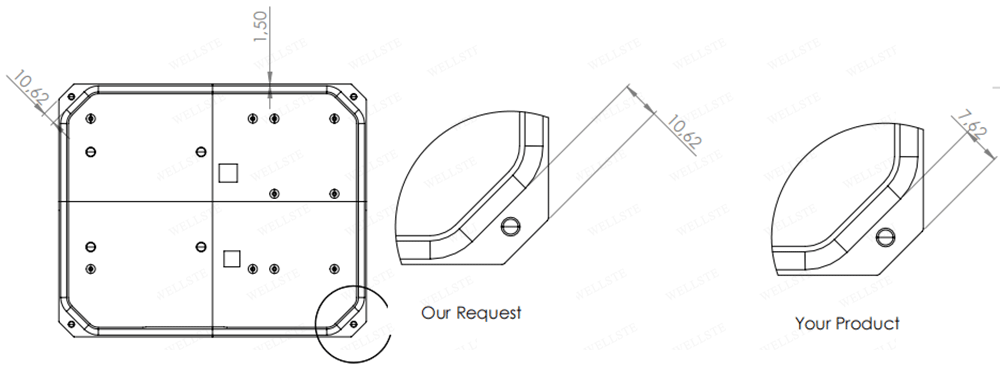 맞춤형 알루미늄 인클로저
