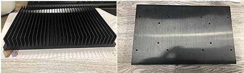 dissipador de calor de alumínio