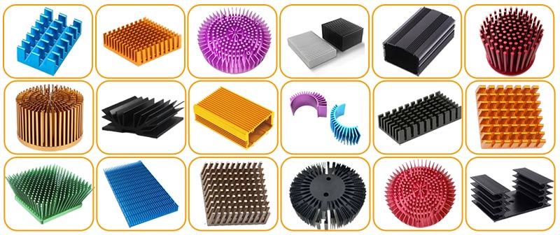 anodized aluminum heat sink