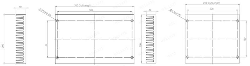 dissipador de calor personalizado