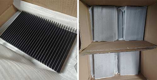 dissipador de calor extrudado