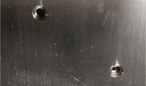 tocando no dissipador de calor