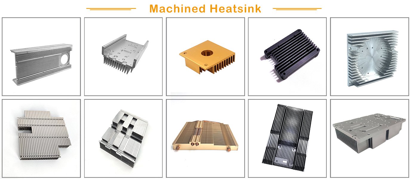 cnc heatsink