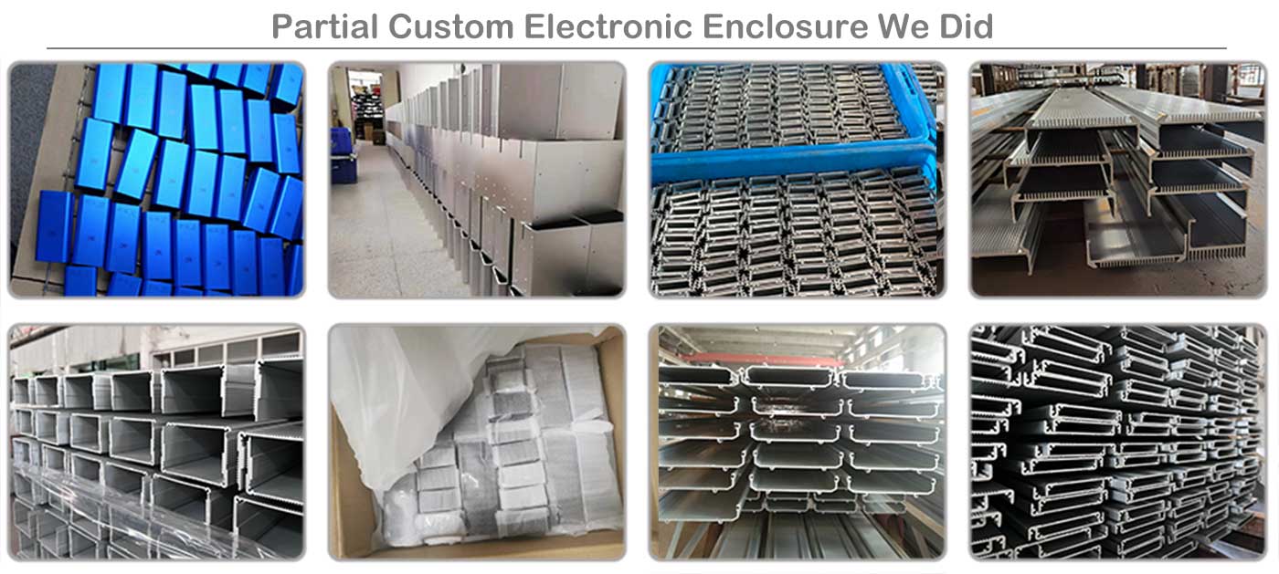 özel alüminyum muhafazalar elektronik