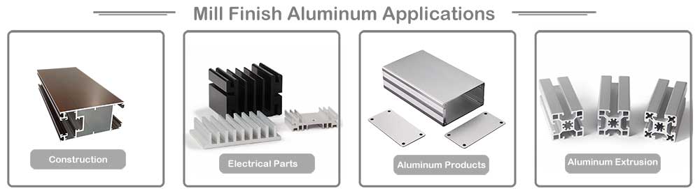 Applications de finition d'aluminium laminé