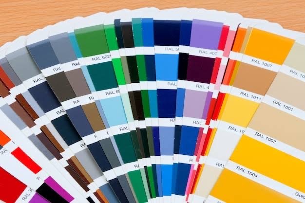 aluminium powder coating colours