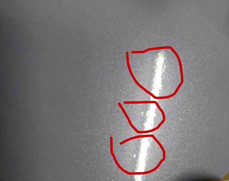 powder coating issues