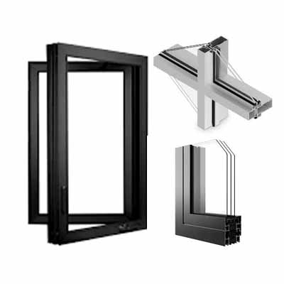 aluminum windows frame