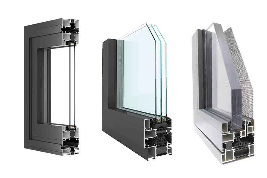 aluminum windows factory