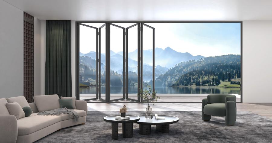 aluminum bifold doors