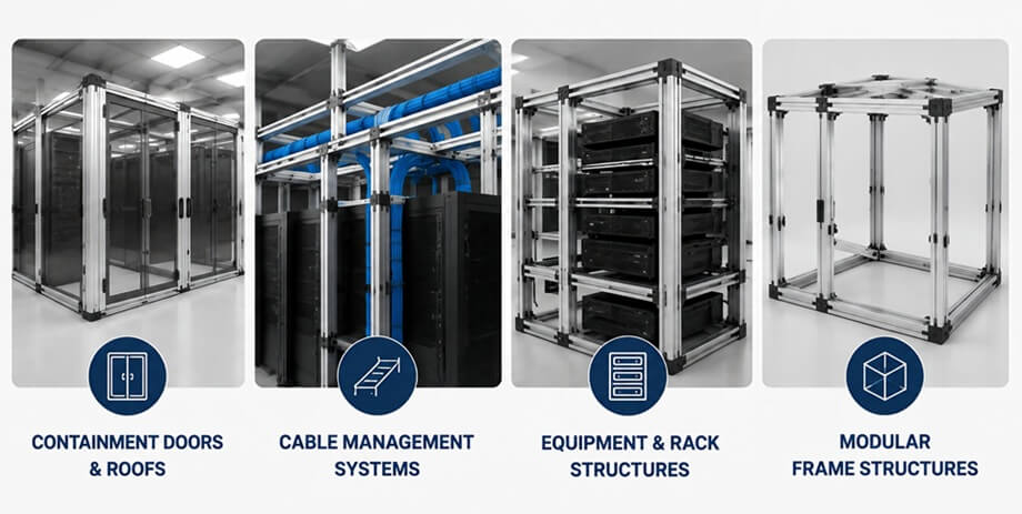 image-aisle containment system